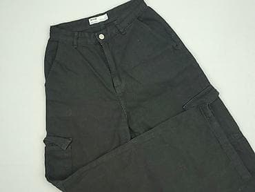 spodnie 40: Bershka, Spodnie cargo damskie, rozmiar S — 1