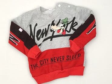 sukienka z c: Sweatshirt, Disney, 9-12 months, condition - Very good — 1