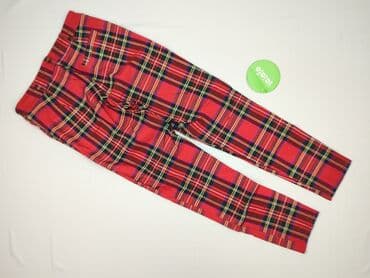 spódniczka w szkocką kratę: Spodnie materiałowe damskie, rozmiar S — 3