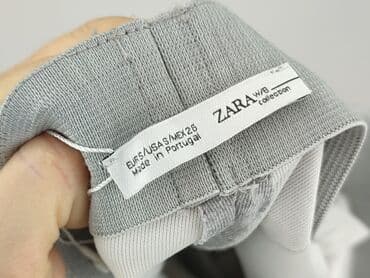 zara woskowane spodnie: Zara, Material trousers for women, size S (EU 36) — 4
