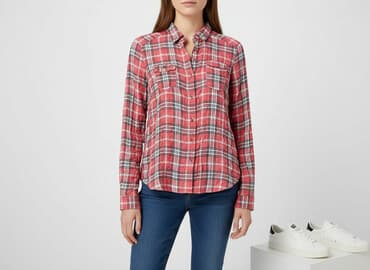 koszula flanelowa carhartt: Marks & Spencer, Koszula damska, rozmiar M — 10