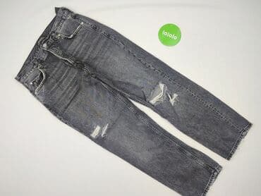 stradivarius spodnie w paski: Jeansy damskie, M — 2