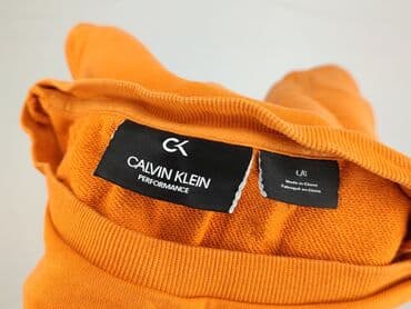koszulka lecha poznań z wlasnym nadrukiem: Calvin Klein Performance, Bluza dla mężczyzn, L — 5
