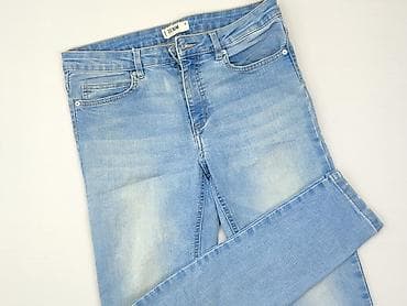 washed blue jeans: Denim, Jeansy damskie, rozmiar S — 1
