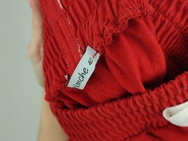 szorty z wysokim stanem czarne: Blanche, Szorty damskie, L — 5