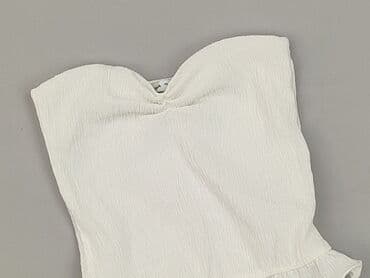 białe body bershka: Bershka, Top damski, rozmiar XS — 1