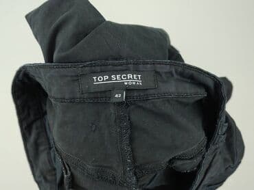 damskie spodnie chinosy: Top Secret, Spodnie materiałowe damskie, rozmiar XL — 4