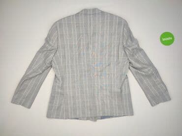 marynarka męska l: Męska marynarka dwurzędowa STRÖMBERG, rozmiar 56 - Wzór: klasyczna — 3