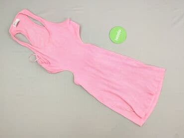 sukienki czerwone dopasowane: Bershka, Sukienka damska, rozmiar L — 2