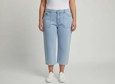 włoskie jeansy damskie: Jeansy damskie, rozmiar XL — 9