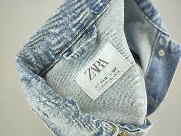 fsbn dresy: Dziecięca kurtka jeansowa, 12 lat, 146-152 cm, Zara, stan - Idealny — 4