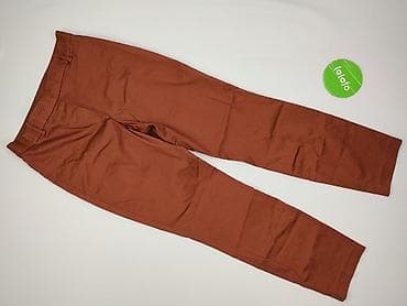 jeans wysoki stan: H&M Basic, Spodnie materiałowe damskie, rozmiar M — 2