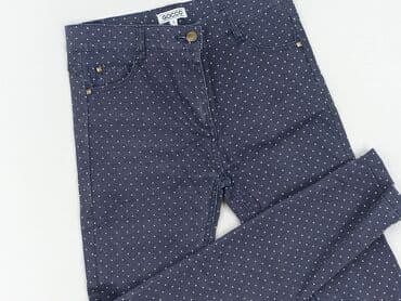 pomarańczowe spodnie hello kitty: Material trousers for women, size S (EU 36) — 1