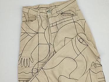 Material trousers for women, size S