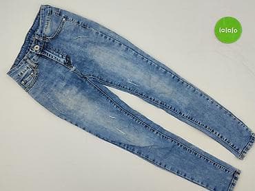 brazowe jeansy: Jeansy damskie, rozmiar XS — 2