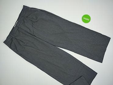 second hand wrocław: Bershka, Spodnie materiałowe damskie, rozmiar 2XL — 2