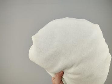 obrusy: Białe firanki z pętelkami na karnisz - Typ: lekkie, półprzezroczyste — 4