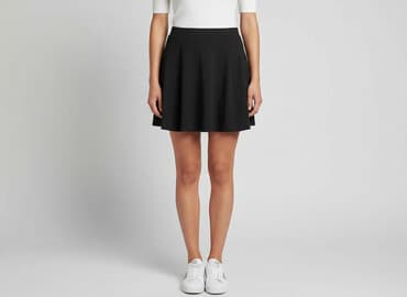 czarne rozkloszowane spódniczka: FB Sister, Spódnica damska, rozmiar L — 1