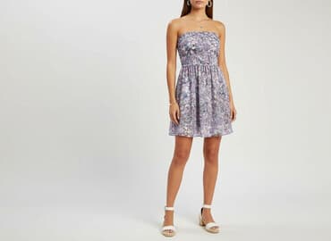 czerwona sukienka 146: Bershka, Sukienka damska, rozmiar S — 6