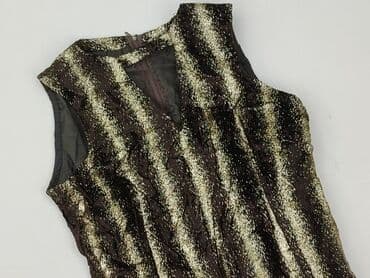 złota sukienki midi: Sukienka damska, rozmiar S — 2