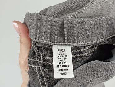 legginsy woskowane wysoki stan: Leggings for kids, H&M, 2-3 years, 92/98, condition - Very good — 5