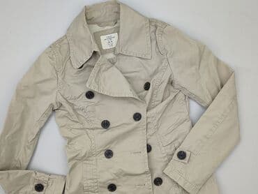 mango plaszcze: H&M L.O.G.G., Trencz damski, rozmiar S — 1