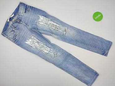 dzwony jeans: Denim, Jeansy damskie, rozmiar S — 2