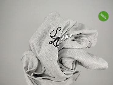 szara bluza pull and bear: Peacocks, Sukienka damska, rozmiar L — 4