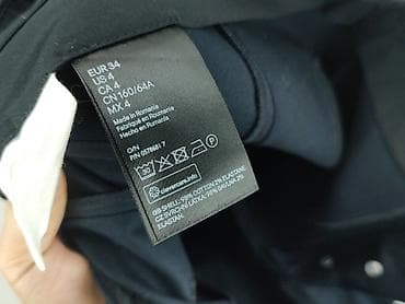 zaraz flared jeans: H&M, Spodnie materiałowe damskie, rozmiar 2XS — 5