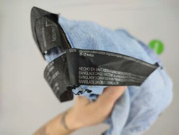 marynarki jeansowe męskie: Denim, Koszulа dla mężczyzn, rozmiar L — 5