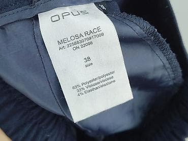 Material trousers for women, size M — 5