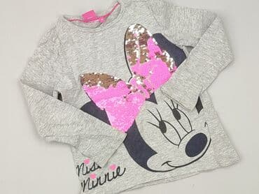 Bluzki: Bluzka, Disney, 5-6 lat, 110-116 cm, stan - Bardzo dobry