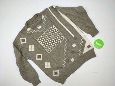 sweter z kwadratów: Sweter damski, rozmiar 4XL — 2