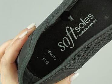 kozaki sofix: George, Flat shoes for women, 39 — 6