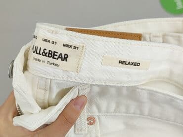 spodnie materialowe pull and bear: PULL&BEAR, Jeansy dla mężczyzn, rozmiar M — 5