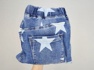 dżinsy na gumce: Spodnie damskie, rozmiar M — 5