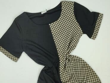 sukienka w krate czerwona: Greence, Sukienka damska, rozmiar L — 1