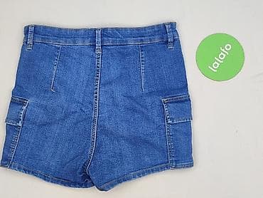 cargo crop: DENIM JEANS, Szorty damskie, rozmiar S — 3