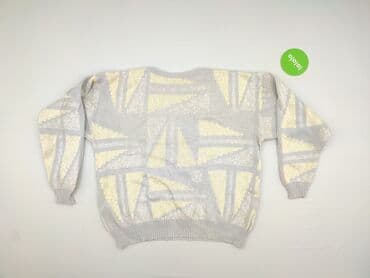 sweter w paski h: Women`s sweater, size 5XL (EU 50) — 3