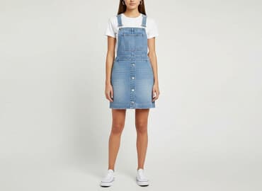 jeansowa sukienka hm: H&M, Sukienka damska, rozmiar S — 7