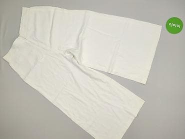 spodnie szeroki: Spodnie materiałowe damskie, rozmiar S — 2