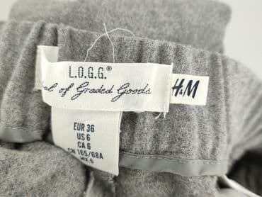 hm spodnie zimowe: H&M L.O.G.G., Spodnie materiałowe damskie, rozmiar S — 4