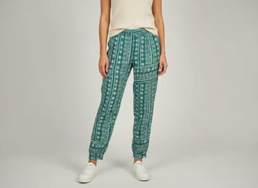 buty vices klapki: Spodnie materiałowe damskie, rozmiar M — 7