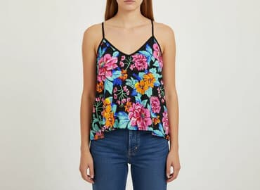 koszulki na ramiączkach plus size: Top damski, rozmiar L — 6