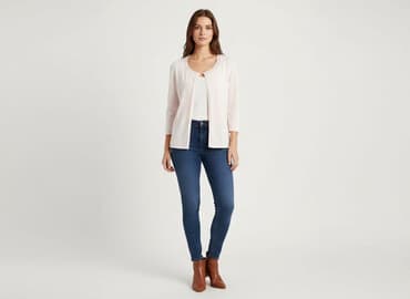 piżama z suwakiem: Kardigan damski, M — 7