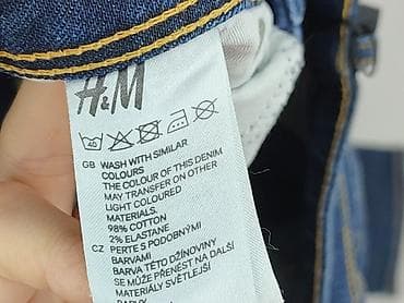 hm second hand: H&M, Jeansy damskie, rozmiar S — 5