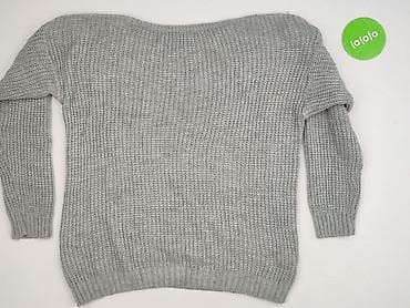 bluza szara pull and bear: Sweter damski, rozmiar 5XL — 3