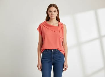 bluzki dla kobiet z dużym biustem: Enjoy, Bluzka damska, rozmiar L — 6