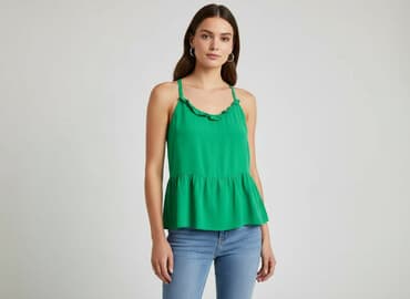 pepco zielona sukienka: Bluzka damska, rozmiar S — 6