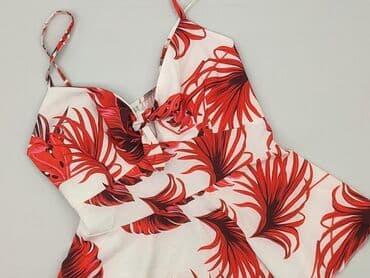 bluzka z baskinką biała: Women's blouse, size S — 2